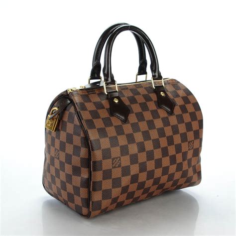 lv speedy 25 damier|lv speedy 25 dimensions.